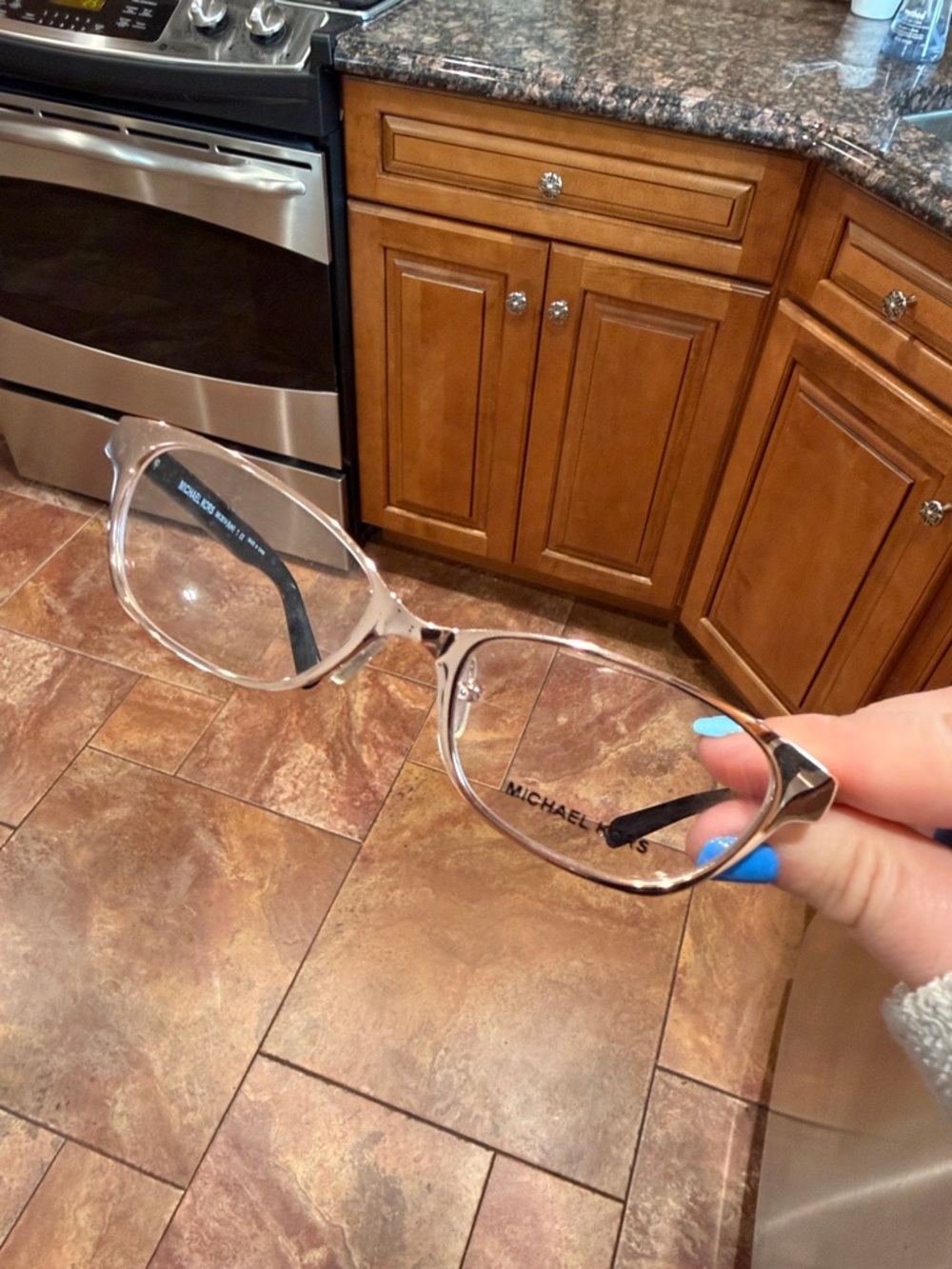Michael Kors Translucent rose gold  Cat-Eye Glasses